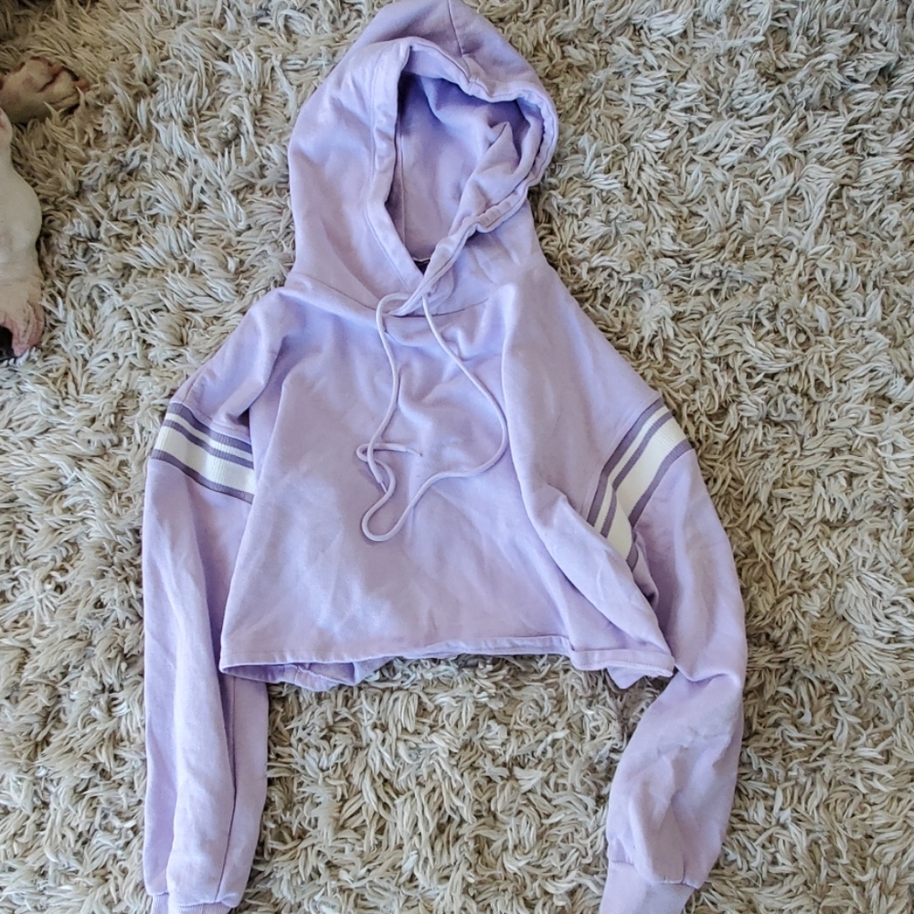 Cropped hoodie/shirt